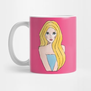 Too Blonde to Care Mug